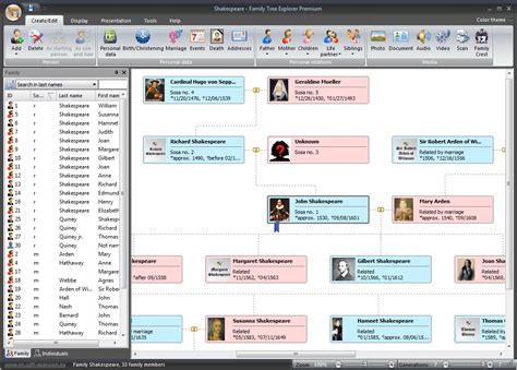 Family Tree Explorer Standard